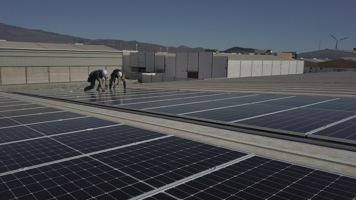 Domingo Alonso Group apuesta por las energías renovables para el autoconsumo con la implantación de nuevas instalaciones solares fotovoltaicas. Se han estudiado instalaciones de una potencia total de 500.000 vatios, con las que se estima una reducción de emisiones de 300 toneladas de CO2 a la atmósfera, una cuota de abastecimiento de aproximadamente el 50% que permite suministrar energía limpia a la flota de vehículos eléctricos. Domingo Alonso Group avanza hacia la sostenibilidad trabajando para reducir la huella de carbono.